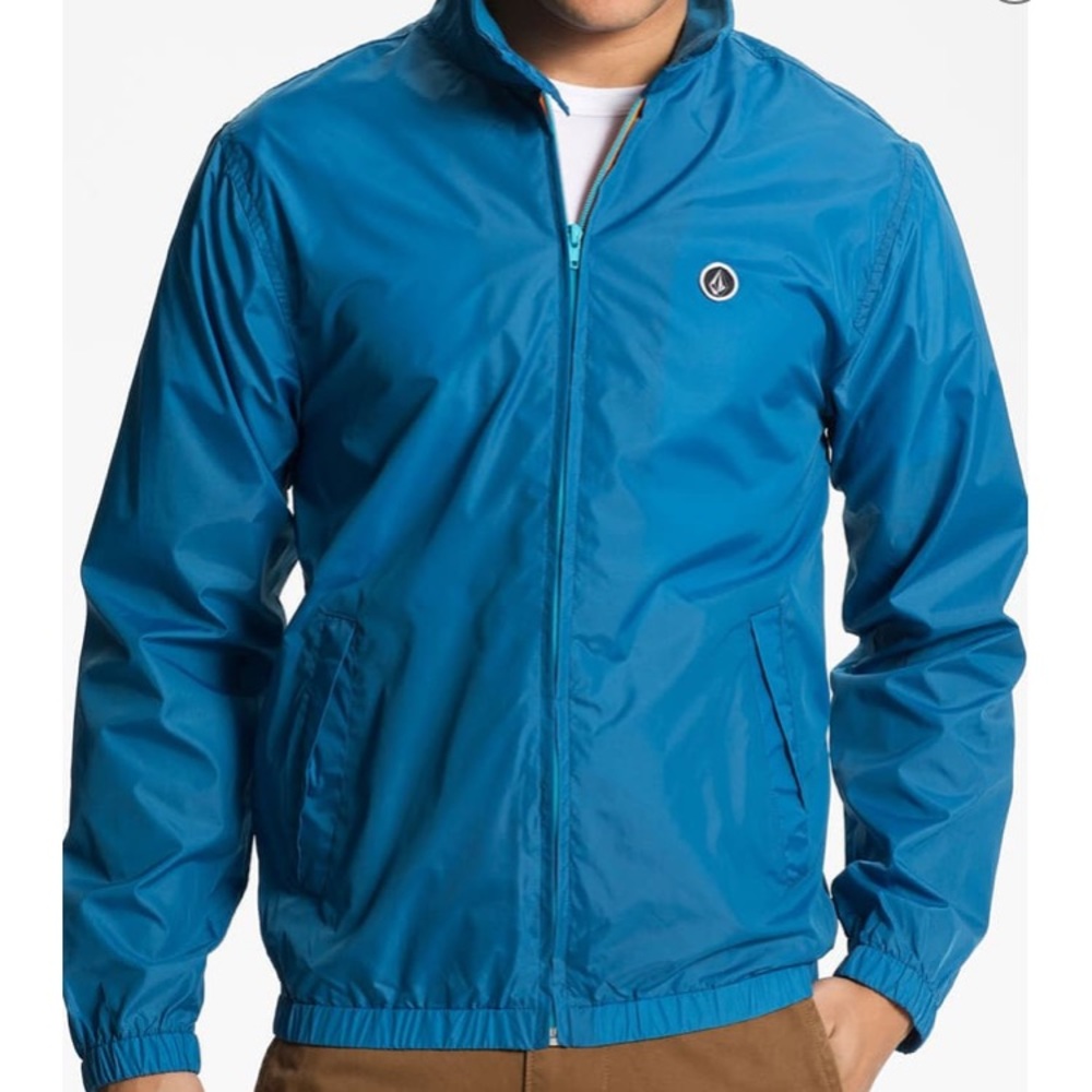 VOLCOM Anaza Jacket Men’s Bright Blue Windbreaker